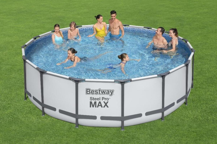 Raamiga bassein Bestway Steel Pro Max komplekt 549x122 cm, filtrpumba ja tarvikutega (56462)