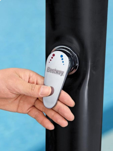 Välistingimustes päikeseenergial töötav dušš, 20 l Bestway SolarFlow 58695
