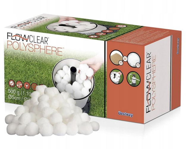 Liivafiltrite täidis Polysphere Flowclear Bestway 58475