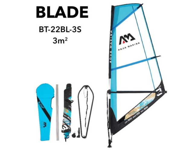 Aqua Marina BLADE 3,0 m² puri SUP lauale BT-22BL-3S
