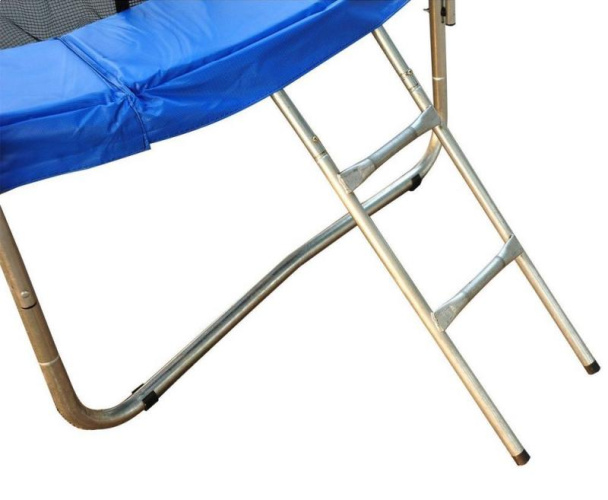 Trampoliin 244 cm turvavõrgu ja redeliga, 8ft (2,44 m)