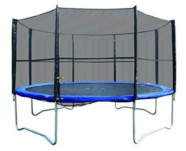 Trampoliin 427 cm turvavõrgu ja redeliga 14ft (4,27 m)