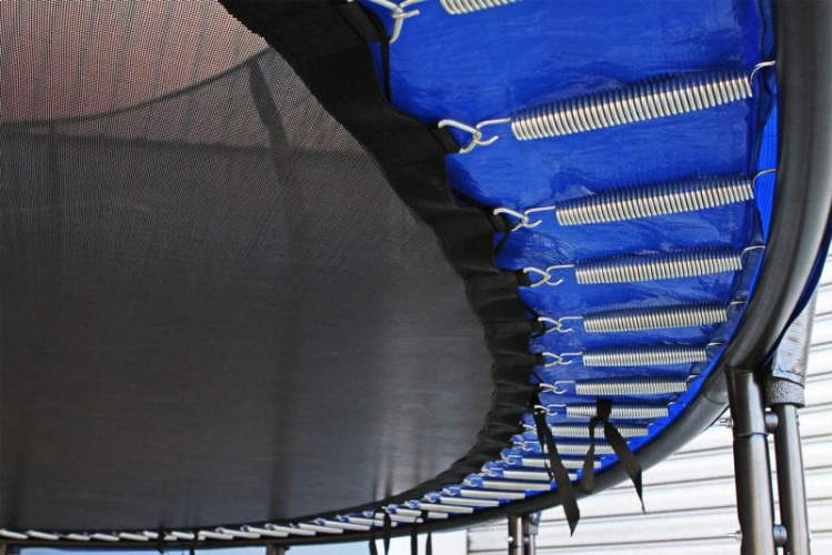 Trampoliin 427 cm turvavõrgu ja redeliga 14ft (4,27 m)