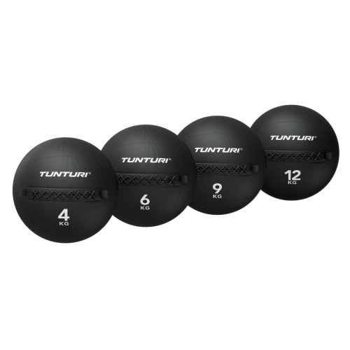 Seinapall Tunturi Platinum Wall Ball, 4–12 kg