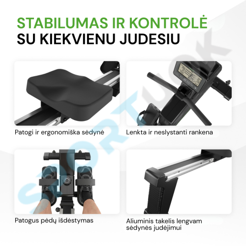 Sõudeergomeeter Tunturi Signature R20 Rower