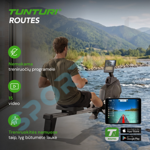 Sõudeergomeeter Tunturi Signature R20 Rower