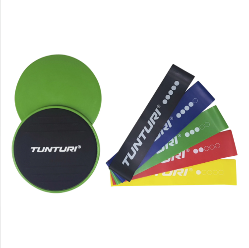 Treeningu liugketaste komplekt Tunturi Resistance & Core Sliders Set
