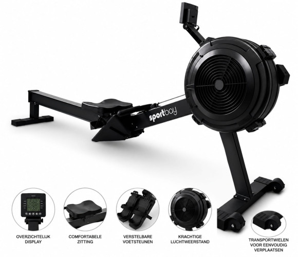 Sportbay CrossFit Air Rower - sõudeergomeeter