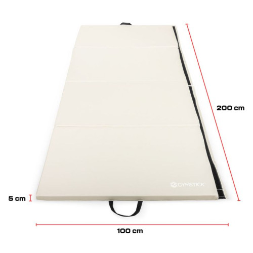 Kokkuvolditav võimlemismatt GYMSTICK 200 X 100 X 5CM 