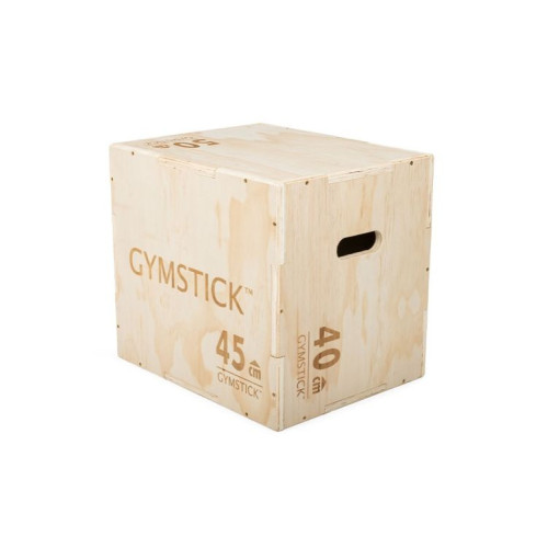 Treeningkast Gymstick Wooden Plyobox 50 x 45 x 40 cm