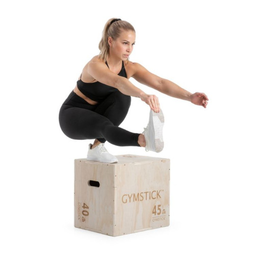 Treeningkast Gymstick Wooden Plyobox 50 x 45 x 40 cm