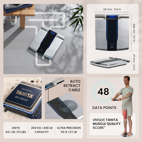 Nutikas segmentaalne kehakoostise analüsaator Tanita RD-545HR (Bluetooth)
