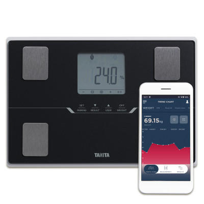 Reisisuuruses nutikas kehakoostise kaal/analüsaator TANITA BC-401, must