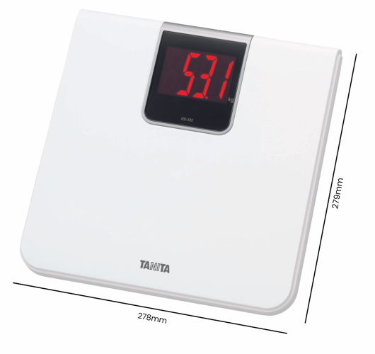 Kehakaalud TANITA HD-395 Bathroom Scale, valge
