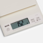 Digitaalne köögi-/toidukaal TANITA KD-320 White Kitchen Scale, valget värvi.