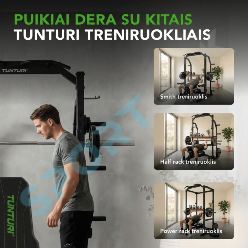Reguleeritav Treeningpink TUNTURI PRO UB90