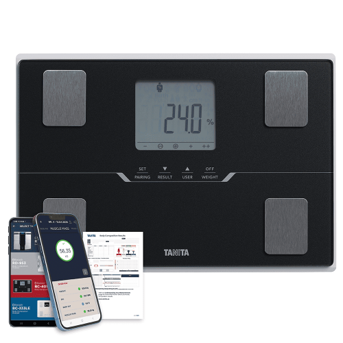 Reisisuuruses nutikas kehakoostise kaal/analüsaator TANITA BC-401, must