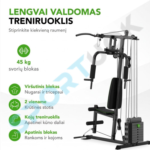 JõuTrenažöör TUNTURI HG10