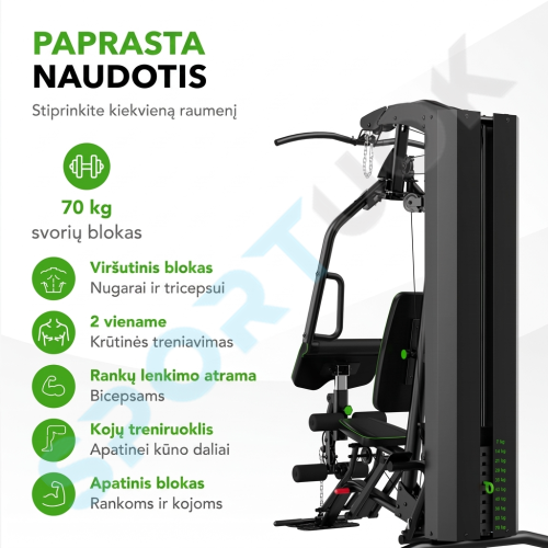 Jõutrenažöör TUNTURI HG60