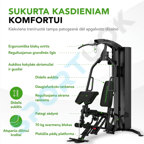 Jõutrenažöör TUNTURI HG60