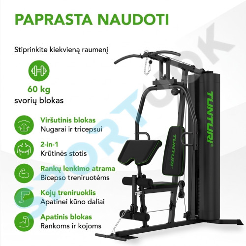 Jõutrenažöör TUNTURI HG20