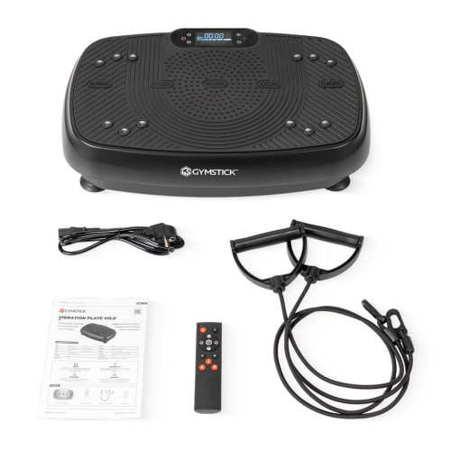 Vibratsiooniplatvorm Gymstick Vibration Plate Vi5.0 (must / roosa)